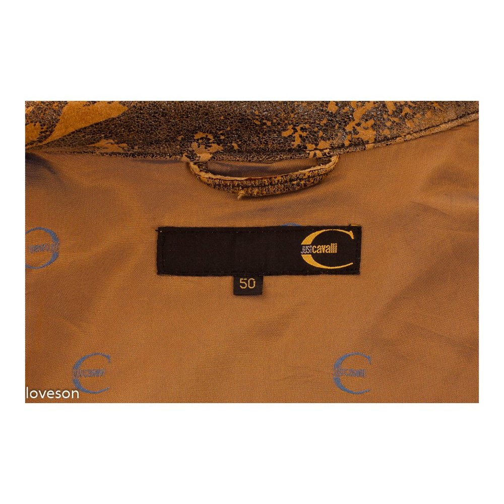 SOLD! JUST CAVALLI ROBERTO CAVALLI Leather Jacket - Picture 9 of 12